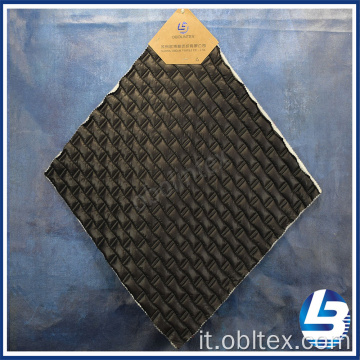 OBL20-Q-055 100% Nylon Tafftea Tessuto trapuntato per cappotto